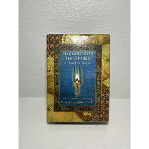 Healing with the Angels Oracle Deck Cards by Doreen Virtue 44 Cards & Guidebook